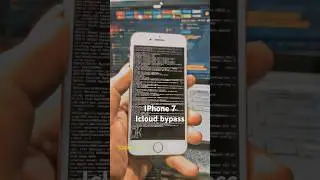 Iphone 7 icloud bypass with unlocktool @maliktech87