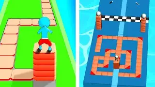 Stack Dash Stacky - All Levels iOS Android GamePlay
