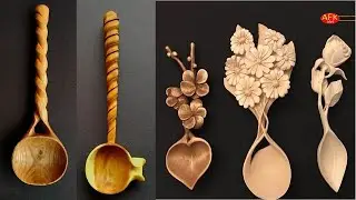 Tahta/Ahşap Kaşık Modelleri - 130 Adet