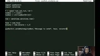 Sending Whatsapp messages using Python