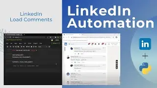 LinkedIn Load Comments | LinkedIn Comment Scraper | - Python,DataKund