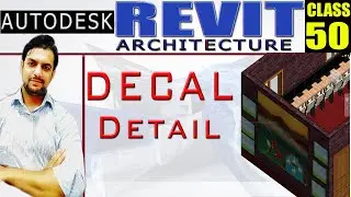 REVIT |50 Decal in Revit Architecture |Cad Tutorials By Yasir