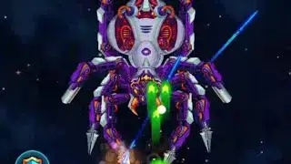 Space shooter - Galaxiga - Boss 195 - Spider Boss