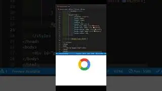 Google Logo Creation. #shorts #html #css #coding