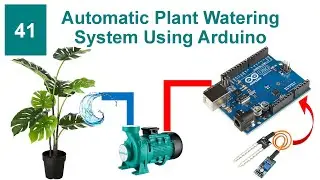 Automatic Plant Watering System Using Arduino With Code and Circuit || Proteus Simulation