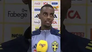 Supporterfråga: Alexander Isak blir helt ställd  #sport #nyheter #fotboll