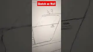 How i Draw a Sketch on a Wall - The Ultimate Tutorial