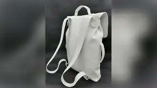 Pineapple leather backpack