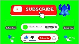 Top 10 Youtube Subscribe Buttons and Bell Icon