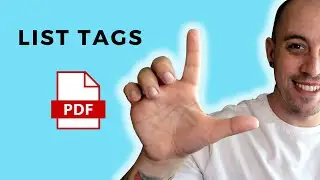 Ultimate Guide: Manually Tagging Nested PDF Lists in Adobe Acrobat Pro for Enhanced Accessibility