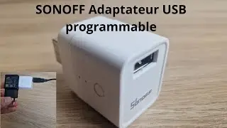 SONOFF Adaptateur USB connecté et programmable