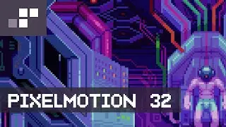 Pixel Art Animation | Man Outruns His Own Shadow - Pixelmotion  32