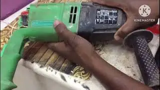 26mm hammer drill armature,coil,switch,carbn holder test  how to repair 26mm hammer drill in hindi