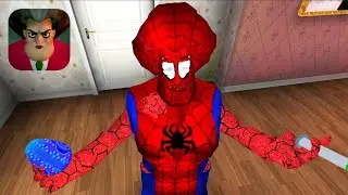 Scary Teacher 3D New Teacher Spider-Man Full History Gameplay Walkthrough (IOS ANDROID)