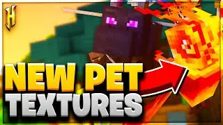 NEW Hypixel Skyblock TEXTURE PACK PETS UPDATE! + FULL SHOWCASE (Hypixel Skyblock)