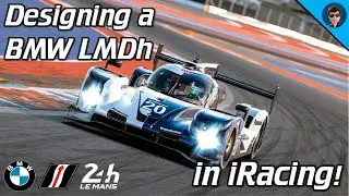 Designing a BMW LMDh in iRacing! | What Could The BMW Hypercar Look Like? | Livery Timelapses