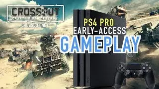 Crossout на PS4 pro — играем прокачиваем машину
