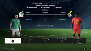 Mexico vs Ghana - EA FC 24 Gameplay Simulation [4K 60FPS]