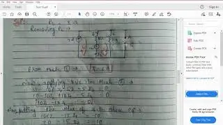 Numerical Problem based upon Thevenin's Theorem