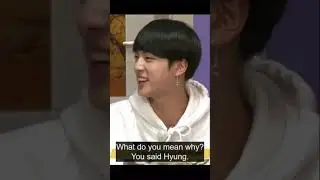 Taehyung accidentally calls jungkook hyung 