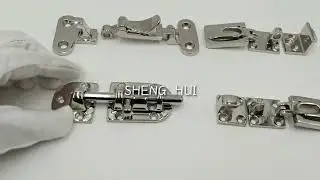 316SS Anti-Rattle Latch Fastener Lockable Hold Down Clamps