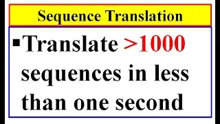 Sequence translation