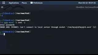 How to fix Can't connect to local server through socket '/run/mysqld/mysqld.sock'
