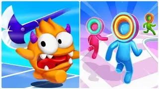 Giant Blob 3D Vs Layer Man 3D 🤖🎃💪🪜 Updated New Levels Android iOS Gameplay BB90