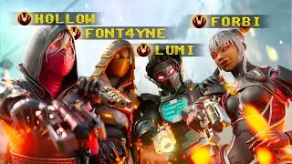 Apex MOVEMENT Quad Squad Goes Mentally Insane & Almost Get Dropped From SoaR..
