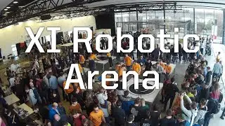 30 hours of robotics - XI Robotic Arena timelapse in 4K 60fps