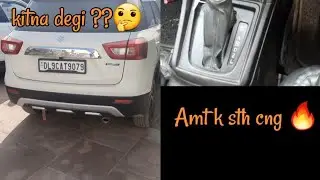 Cng in Automatic Vitara Brezza  | bs6 | kitna deti hai | Super package for brezza lovers