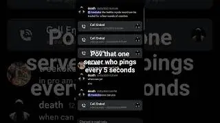 I'm in to many Discord servers #discord #memes #ping #server