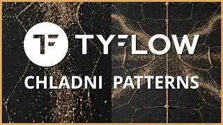 Chladni patterns en Tyflow y 3DSMAX OSL