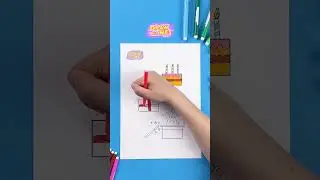 🎨 Disegna con le forme - Il rettangolo - La festa di compleanno 🎂 🎁 - Coccole Sonore 