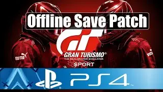 GT Sport Offline save patch |PS4