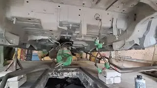 Pajero 4-BEHEMOTH!Full anti-corrosion of the bottom!!!! Part 2