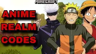 *NEW* BEST ANIME REALM CODES FOR MINECRAFT BEDROCK EDITION!