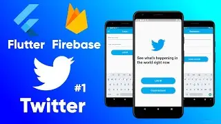 Flutter Firebase Twitter Clone | login and signup (Ep 1)