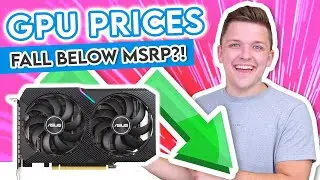 Will GPU Prices Fall Below MSRP?! 💰 [Are Graphics Card Prices Set to Crash FURTHER?!]