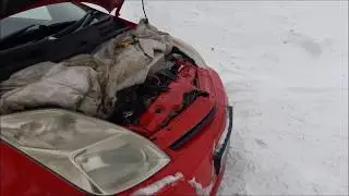 Промывка печки приус20 Toyota Prius (20). Частичная замена антифриза