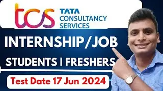 Tcs Jun Hiring Announced  2024 | Tcs NQT Exam Update | INTERNSHIP & Job Hiring