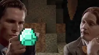 Patrick Bateman in Minecraft