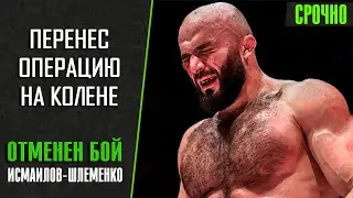 Бой между Магомедом Исмаиловым и Александром Шлеменко не состоится!