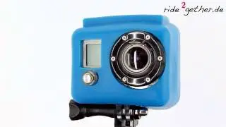 ride2gether.de | Xsories Silkon Hülle für GoPro HD blau