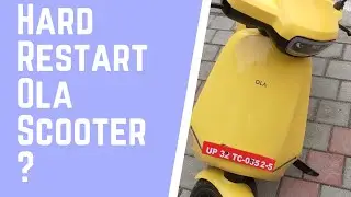 Ola Electric Scooter Hard Restart🛵  Screen freezing problem🛵 ⚡⚡⚡