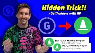 TRICK to Get TRAINERS with GP | eFootball 2022 Mobile