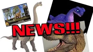 NEWS!!! Mattel Hammond Collection Brachiosaurus revealed!!! & more!!!