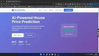 House Price Prediction AI 🏡 | Python ML Project with Flask | Final Year Project with Source Code