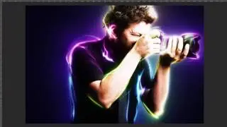 Neon Lighting photoshop action