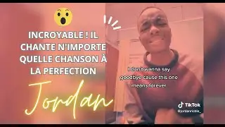 Incroyable ! Il chante n'importe quelle chanson à la perfection. Jordan Richie Magloo